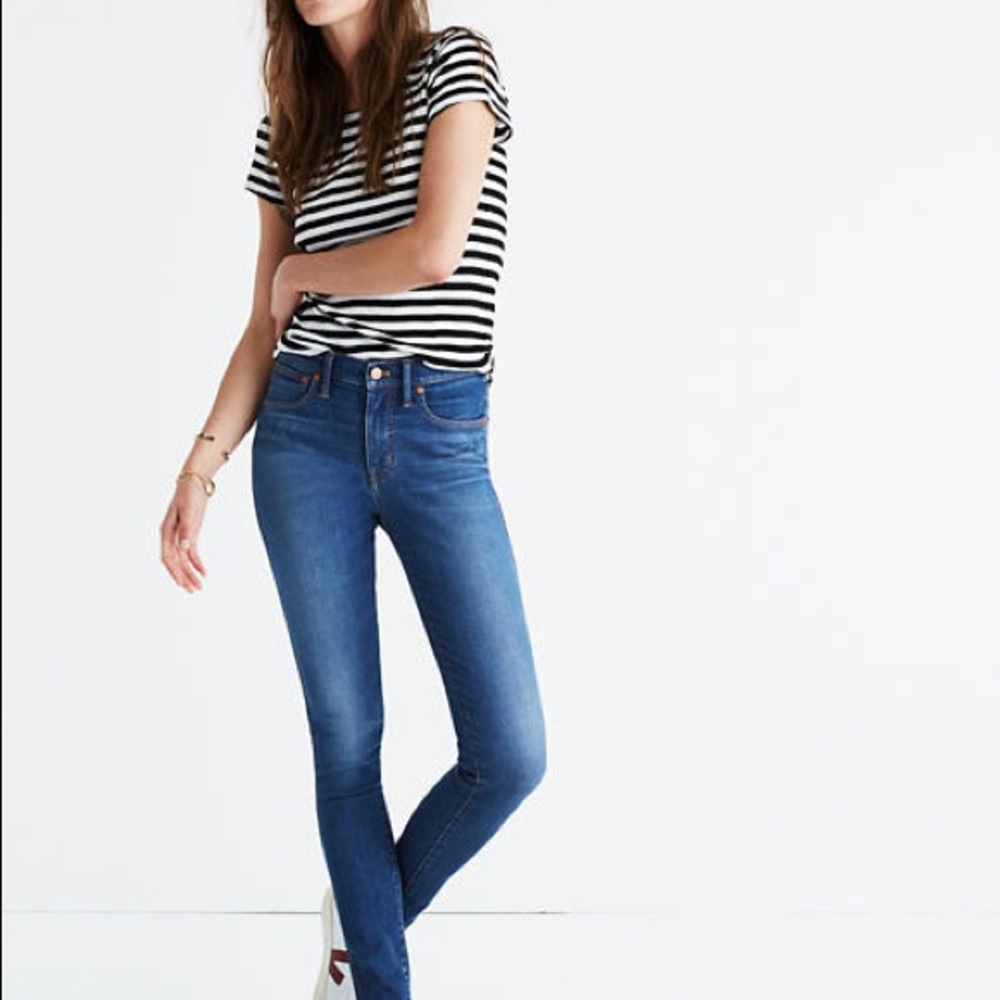 Madewell 9 inch High-rise Skinny Jean